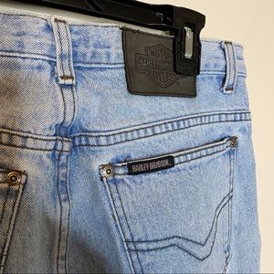 Vintage Harley Davidson Light Wash Jean